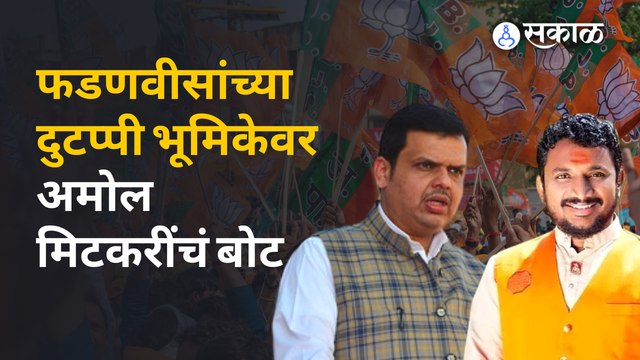 Amol Mitkari on Devendra Fadanvis: व्याघ्र दिनानिमित्त फडणवीसांनी केलेलं ट्विट म्हणजे दुटप्पीपणा, मिटकरींची टीका