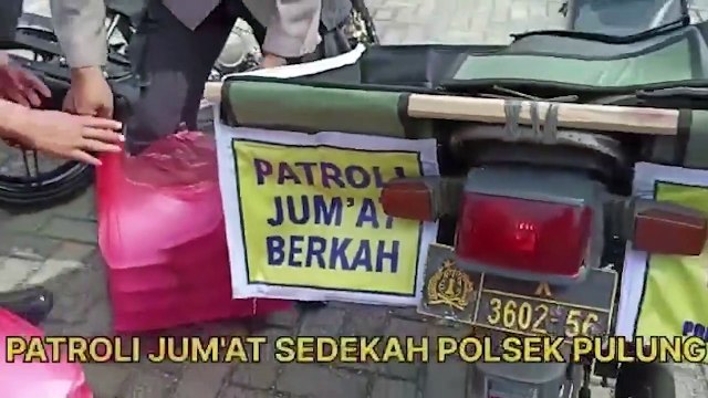 Polres Ponorogo Lakukan Patroli Jumat Sedekah di Polsek Pulung Polres Ponorogo