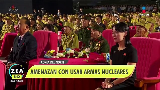 Corea del Norte amenaza con usar armas nucleares