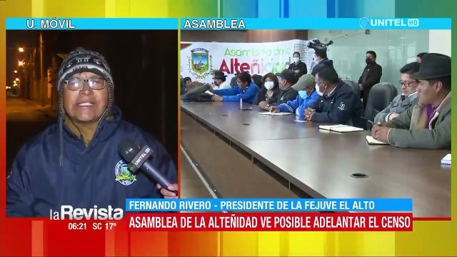 Fejuve de El Alto exige al Gobierno una compensación económica por la postergación del Censo
