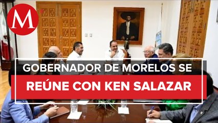 Cuauhtémoc Blanco se reúne con embajador de Estados Unidos