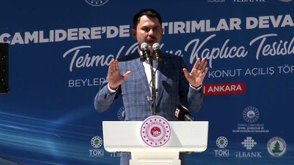Bakan Kurum: 100 yılda yapılabilecek yatırımları, 20 yıla sığdırdık