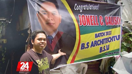 Estudyanteng namasukan bilang gasoline boy at iba pang trabaho, nakapagtapos ng BS Architecture | 24 Oras