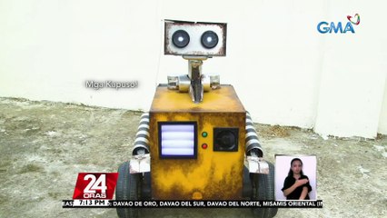 #KuyaKimAnoNa?: Isang Pinoy, nakagawa ng robot mula sa recycled materials | 24 Oras