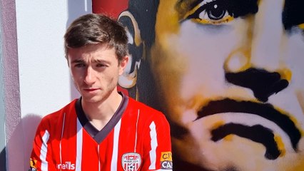 下载视频: Declan Glass joins Derry City on-loan from Dundee United