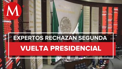 Segunda vuelta presidencial que propone PAN es costosa, innecesaria y elitista: expertos