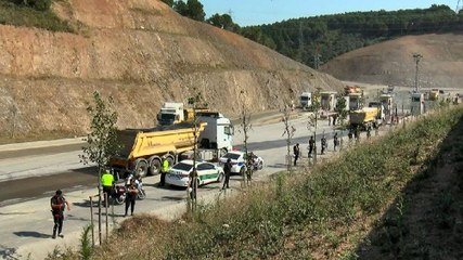İstanbul’da hafriyatçılar kontak kapattı