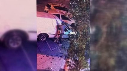 Park halindeki araçtan hırsızlık yapan zanlı tutuklandı