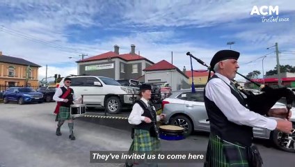 City of Maitland Pipe and Drums, 21st July 2022, Maitland Mercury