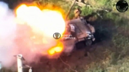 War in Ukraine , video from the front line - today