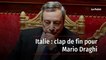 Italie : clap de fin pour Mario Draghi