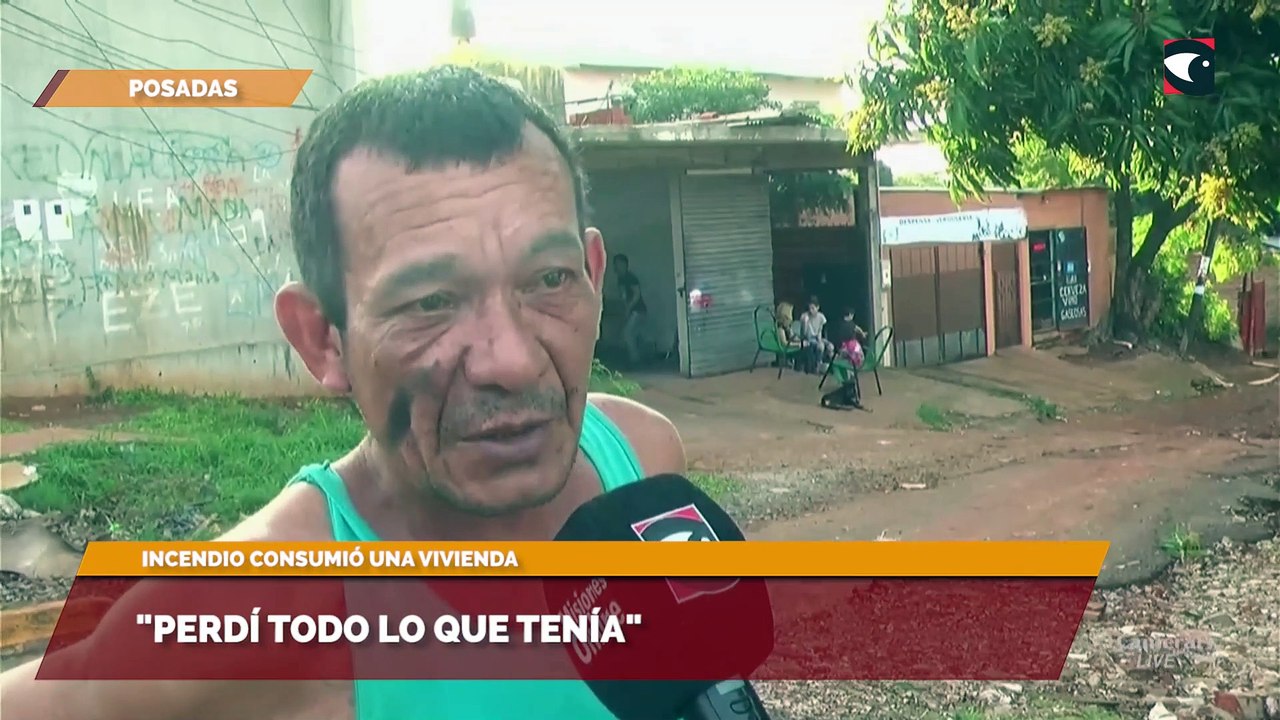 "Perdí todo lo que tenía"