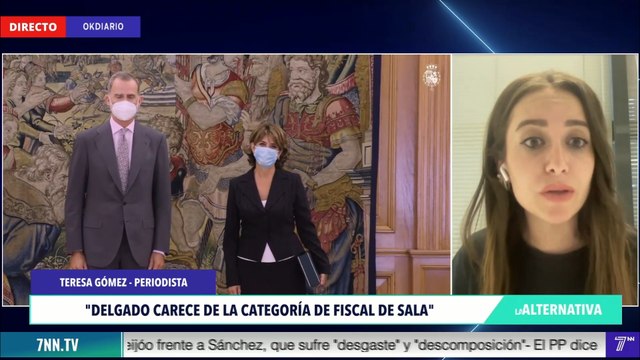 Dolores Delgado dimite como fiscal general del Estado. Teresa Gómez nos revela que en el Ministerio Público hay indignación por cómo el PSOE lleva meses intentando ascenderla