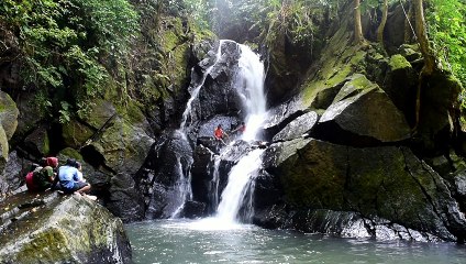 Air Terjun Pria Laot Sabang Sungguh Memukau