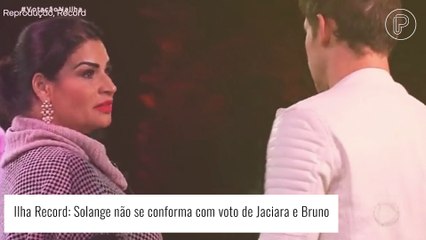 No 'Ilha Record', Solange Gomes promete vingança caso vá para o Exílio. 'Prejudicar a maioria'