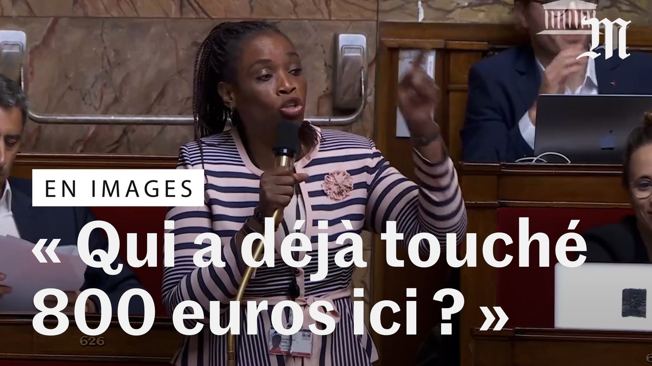 « Qui a déjà touché 800 ou 900 euros par mois ici ? » : la députée « insoumise » Rachel Keke interpelle l’Assemblée nationale