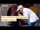 Lula rebate Bolsonaro sobre urnas: ''Inventa mentiras porque já sabe que vai perder''