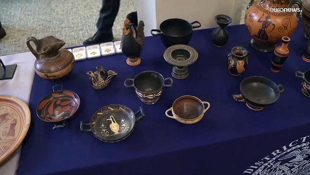 Estados Unidos devuelve a Italia obras de arte valoradas en 14 millones de dólares