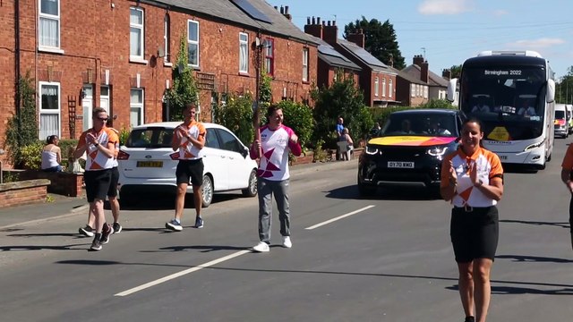 Hatfield resident Lee Pitcher who was selected to carry the Queen’s Platinum Jubilee Baton Relay