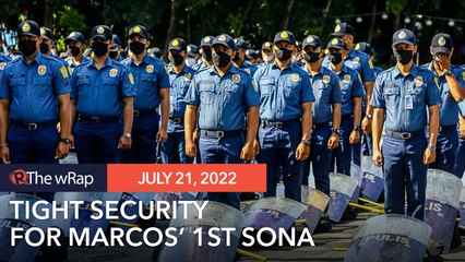 Police employ rare moves to secure Marcos’ first SONA