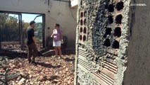 Volver a una casa devorada: Atenas hace balance de daños tras los incendios