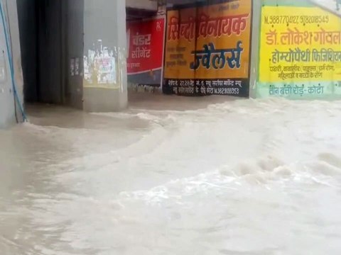 आफत की बारिश... कोटा जिले के आधा दर्जन गांवों में जलभराव ने बिगाड़े हालात