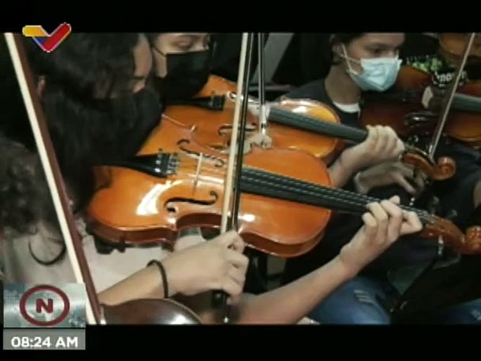 800 jóvenes de zonas populares caraqueñas conforman el Sistema de Orquestas y Coros de San Agustín