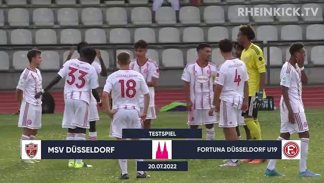 Tito‘s goldener Treffer: Fortunas U19 siegt im Test gegen MSV Düsseldorf