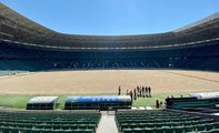 Kocaeli haber: Kocaeli Stadyumu'nun zemini hibrit çimle kaplanıyor