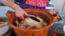Mexican Corn and Chicken Soup _ Pobresita foods Recipes _