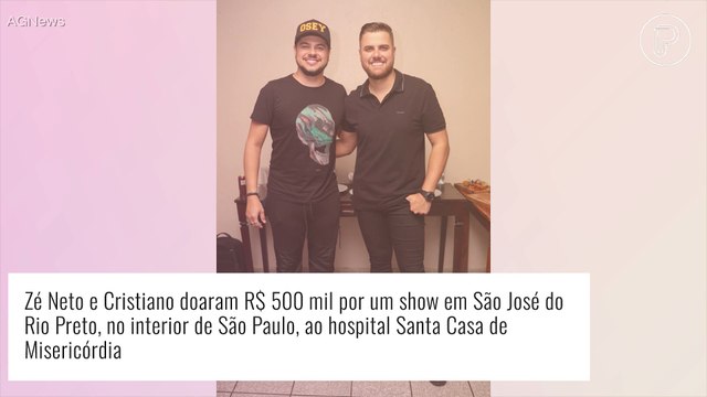 Zé Neto não segura a língua e rebate críticas sobre doação: 'Minha vida é um livro aberto, se quiser investigar'