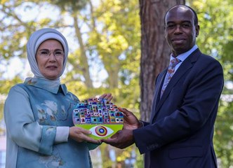 Dünya Bankasından Emine Erdoğan'a "İklim ve Kalkınma Liderlik Ödülü" (2)