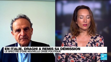 Démission de Mario Draghi : le spectre d'une nouvelle crise politique