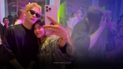 เบเบ้ คอมพลีท เจอ แจ็คสัน หวัง ทั้งกอด ทั้งลูบหัว ละมุนมาก