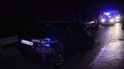 Son Dakika | İki aracın çarpıştığı kazada 3 kişi yaralandı