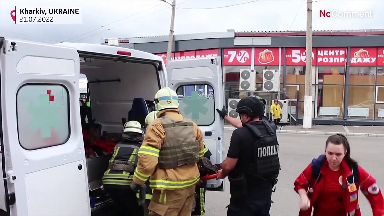 Ukraine: At least two dead in Russian bombing in Kharkiv