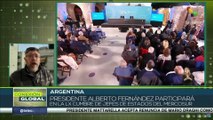 Pdte. de Argentina participará en Cumbre de Jefes de Estado del Mercosur