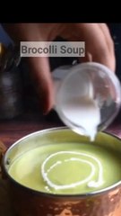 ક્રિમી બ્રોકોલી સૂપ/Cream Of Brocolli Soup/Creamy Brocolli Soup