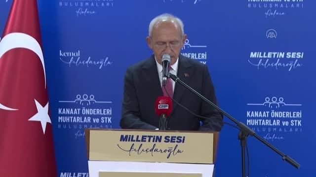 Kılıçdaroğlu: Cumhurbaşkanlığını belirleme yetkisi 6'lı masada
