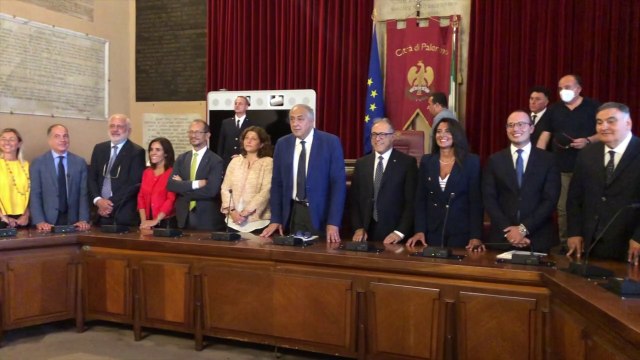 Palermo, sindaco Lagalla presenta la Giunta Sabato le deleghe