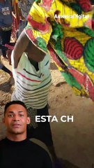 Joven bailó de felicidad tras recibir unos #zapatos por primera vez en su vida