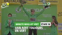 Škoda Green Jersey Minute / Minute Maillot Vert Škoda - Étape 18 / Stage 18 #TDF2022