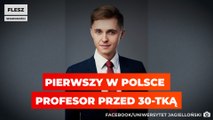 Ma 29 lat i został najmłodszym profesorem w historii Polski