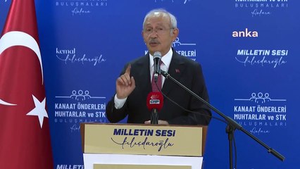 Kılıçdaroğlu: Benim öyle saraylara, lüks hayatlara falan ihtiyacım yok; onlar beni rahatsız eder