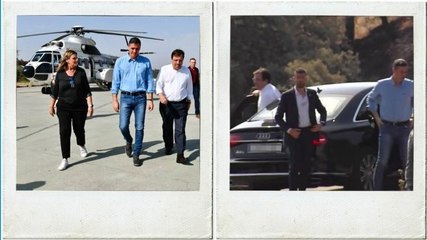 Sánchez despliega el Falcon, el Super Puma y un Audi A8 para proclamar: «El cambio climático mata