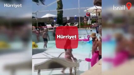 Havuz partisinde obruk felaketi: 1 ölü, 1 yaralı