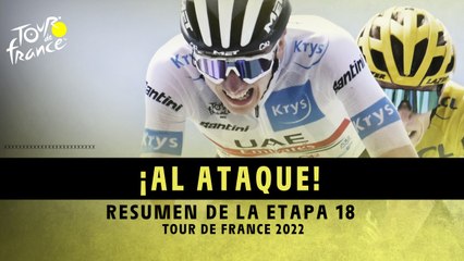 Resumen de etapa - Etapa 18 - #TDF2022
