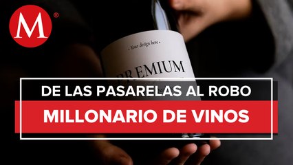 Detienen a ex miss mexicana y a un hombre por robo de 45 botellas de vino de 1.6 mde en España