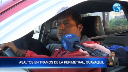 Guayaquil: Asaltos en tramos de la Perimetral
