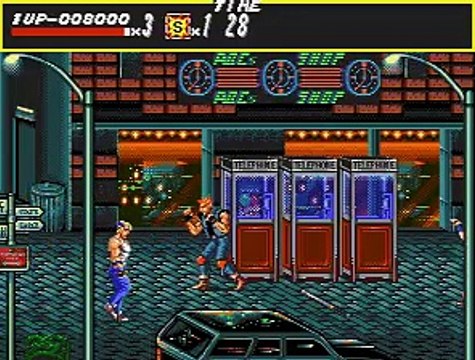 Streets of Rage online multiplayer - megadrive